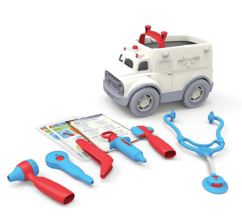 green toys ambulance kit