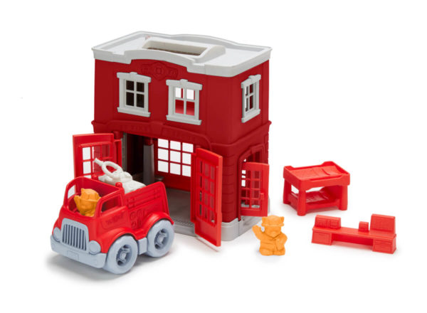 Fire Station Playset - Green Toys