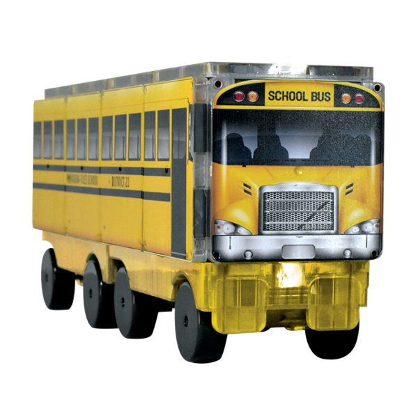 123 School Bus - Magna-Tiles