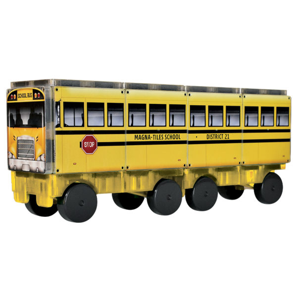 123 School Bus - Magna-Tiles