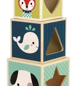 Baby Forest - Stacking Tower Blocks - Janod