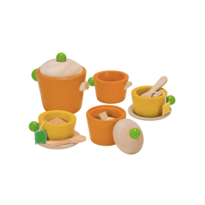 Tea Set (Orange) - PlanToys