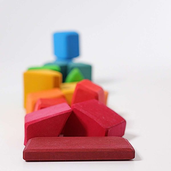 Colored Waldorf Blocks - Grimm's