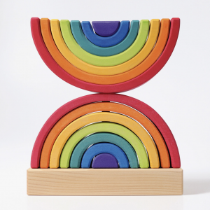 Rainbow Stacking Tower - Grimm's