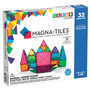 Clear Colors 32-Piece Set - Magna-Tiles